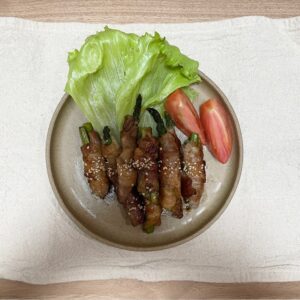 アスパラの肉巻き