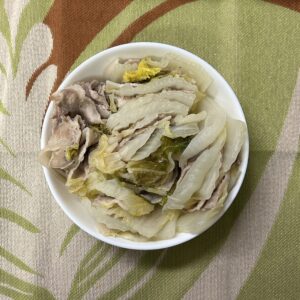 白菜と豚肉のミルフィーユ鍋